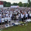 Bupati dan Wakil Bupati Bogor Salat Ied di Lapangan Tegar Beriman, Sampaikan Pesan Kemenangan