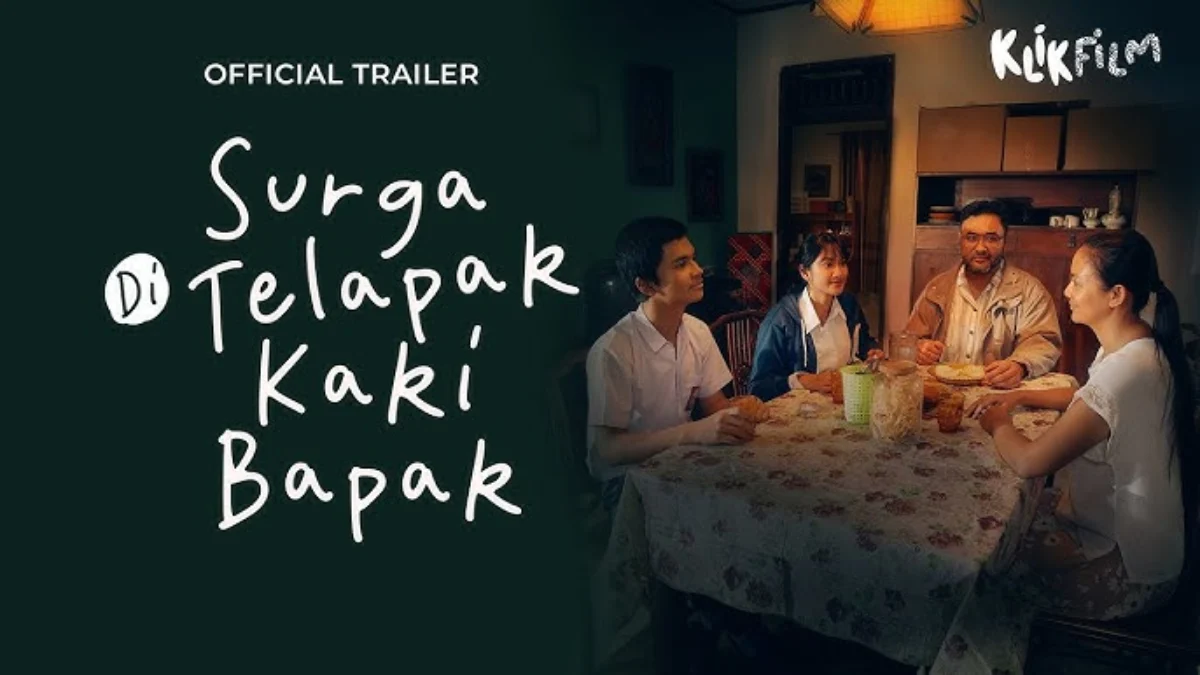 Film Drama Indonesia "Surga di Telapak Kaki Bapak" Tayang Lebaran! Ceritakan Kekuatan Keluarga Usai Ditinggal Ibu Surga di Telapak Kaki Bapak / foto Falcon