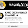 Akun Youtube resmi Gubernur Jabar Dedi Mulyadi