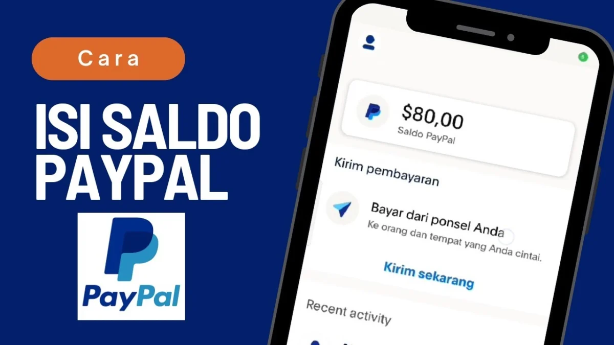 Top Up Saldo PayPal Mudah dan Cepat