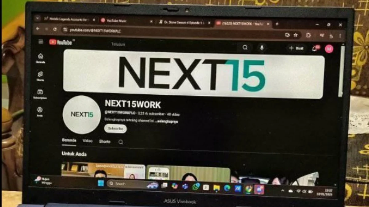 Aplikasi Next 15 yang kini tengah libur penarikan.
