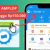 Klik Amplop Cair Saldo DANA hingga Rp150.000 Gratis