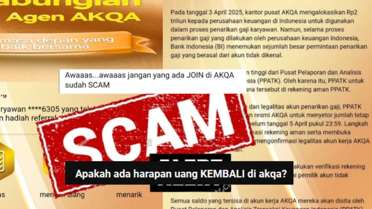 Apakah Ada Harapan Uang Kembali di AKQA? Ini Penjelasannya