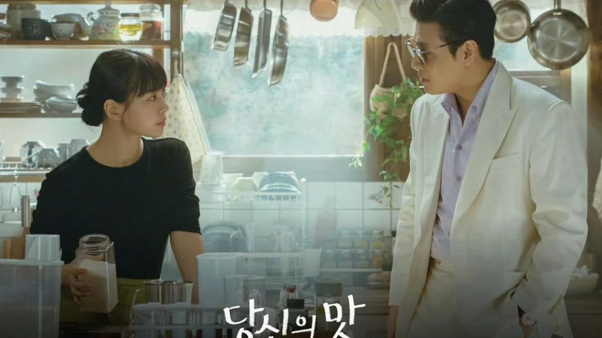 Poster Drama Korea Tastefully Yours yang diperankan Kang Ha Neul dan Go Min Si.