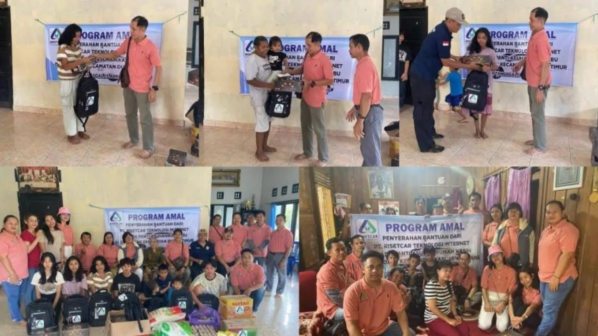 Aplikasi Risetcar yang sedang gencar lakukan acara amal