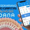 Saldo DANA gratis langsung cair melalui satu LINK.