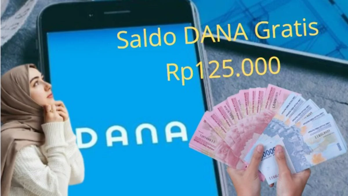 Cuma Tap Link Lalu Buka Amplop, Langsung Cair Saldo DANA Gratis Rp125.000 Saldo DANA gratis langsung cair dari Link DANA kaget hari ini