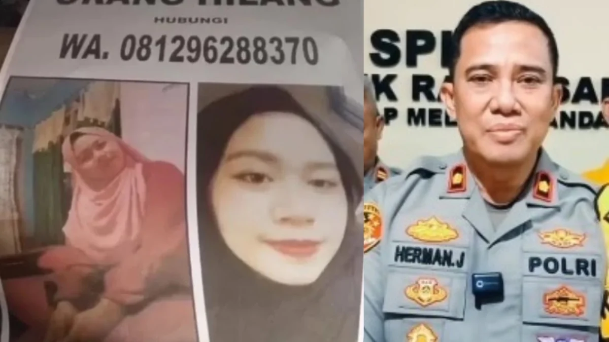 Kapolsek Rancasari Kompol Herman Junaidi saat memberikan Keterangan terkait kasus ibu hamil yang dilaporkan hilang.