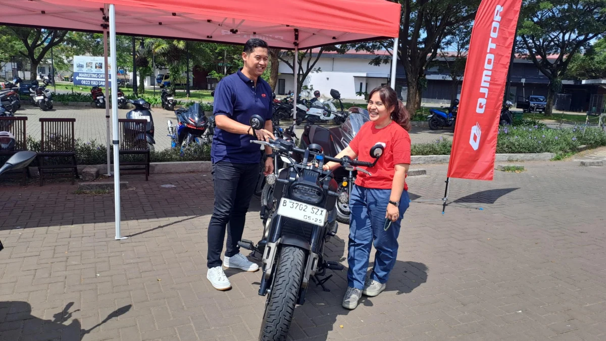 Perluas Jangkauan Pasar, QJMOTOR Indonesia Resmi Hadir di Bandung