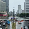 Sejumlah hotel di sekitar Bundaran HI, Jakarta. (foto/ANTARA)