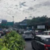 Arus lalu lintas menuju Puncak Kabupaten Bogor. Foto : Sandika /jabarekspres.com