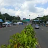 Satlantas Polres Bogor terapkan one way arah Jakarta. Foto : Sandika /Jabarekspres.com