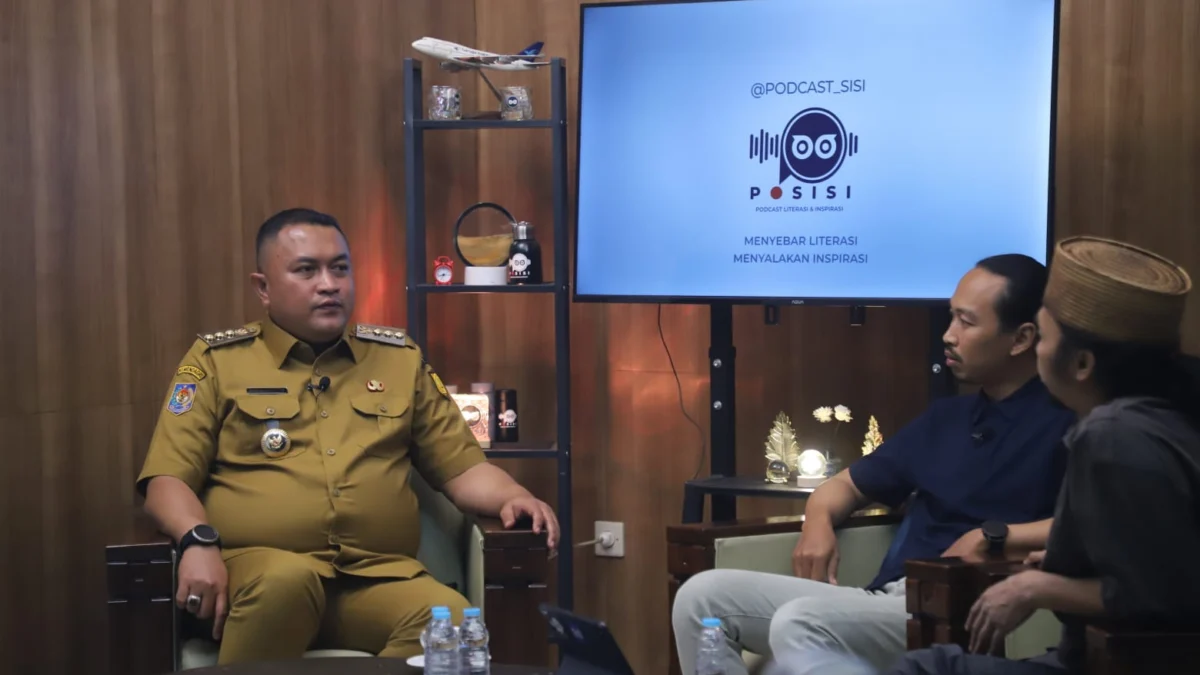 Bupati Bogor, Rudi Susmanto saat menjelaskan soal Kades minta THR pada perusahaan. (Ist)
