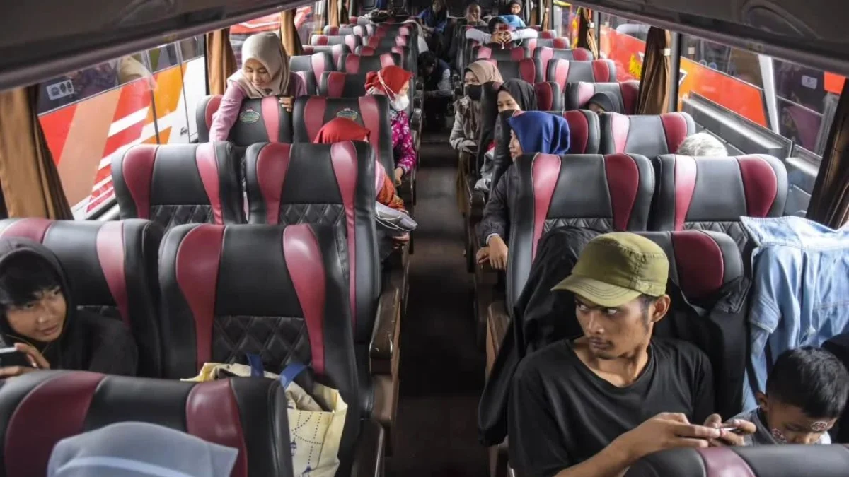 Foto ilustrasi arus balik di Terminal Leuwipanjang, Kota Bandung. (Dimas / JE)