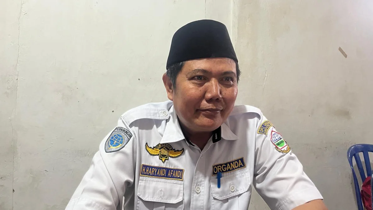 Sekretaris Organisasi Angkutan Darat (Organda) Kabupaten Bogor Haryandi Afandi. (Foto/Regi)