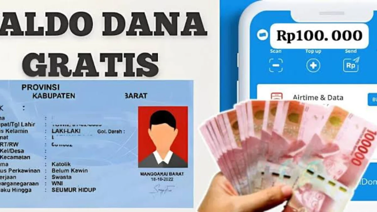 Dapat Saldo DANA Gratis Rp100 Ribu Tanpa Syarat NIK KTP, Cek di Sini Dapat Saldo DANA Gratis Rp100 Ribu Tanpa Syarat NIK KTP, Cek di Sini