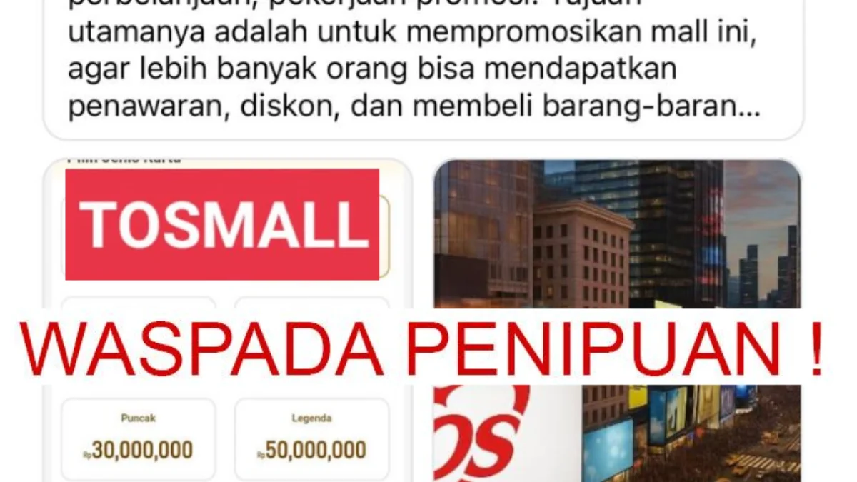 Benarkah Aplikasi Tosmall Penghasil Uang? Ini Fakta Sebenarnya