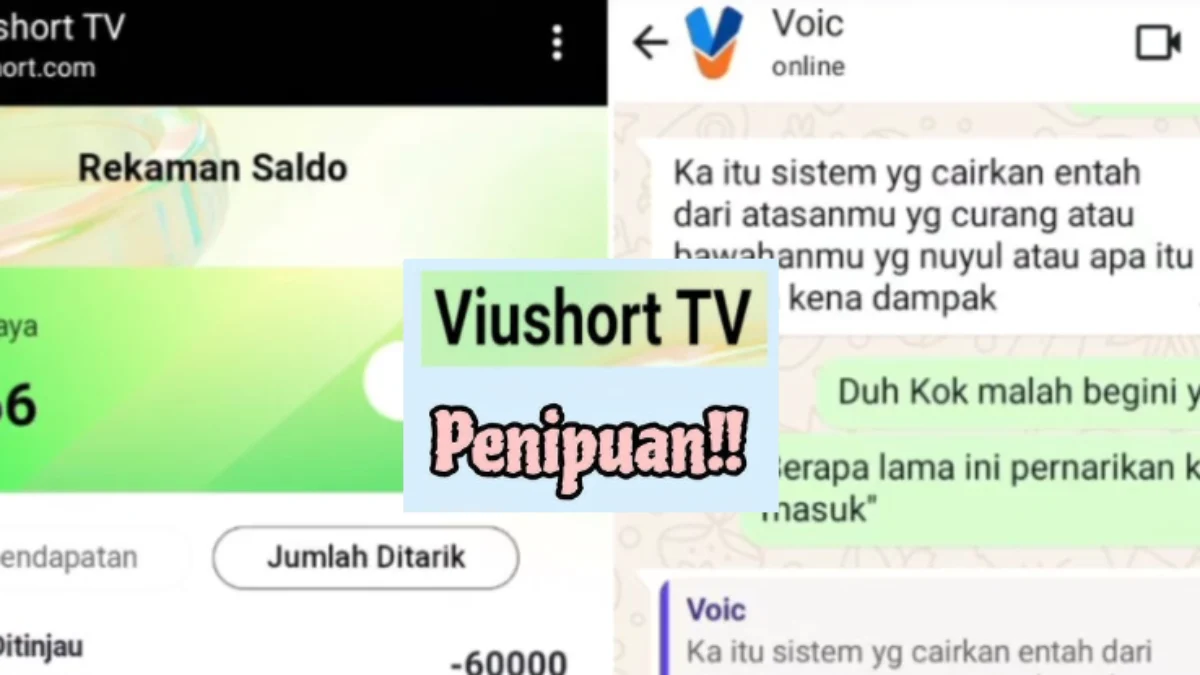 Aplikasi ViuShort, Penghasil Uang atau Penipuan? Ini Faktanya