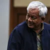 Terdakwa kasus dugaan korupsi tata niaga komoditas timah di wilayah izin usaha pertambangan (IUP) PT Timah tahun 2015-2022 Suparta menjalani sidang lanjutan di Pengadilan Tipikor, Jakarta, Jumat (6/12/2024). (Dok. ANTARA)
