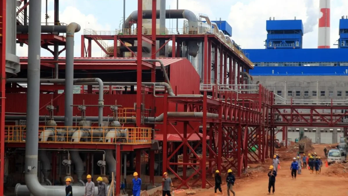 ilustrasi di pekerjaan industri. (foto/ANTARA)