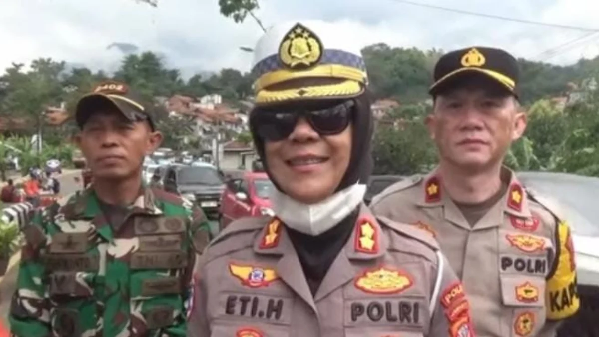 Kasubdit Kamsel Ditlantas Polda Jabar, AKBP Eti Haryati/Foto:Polresta Bandung/