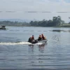 Tim SAR Gabungan saat melakukan oeprasi pencarian korban yang terjatuh dan tenggelam di Waduk Saguling, Desa Cangkorah, Kecamatan Batujajar, Kabupaten Bandung Barat. (Foto: Basarnas Kantor SAR Bandung for Jabar Ekspres)