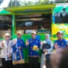 Wali Kota Bogor, Dedie A. Rachim bersama jajaran saat menghadiri pelaksanaan Balkot Ramadhan Fest 2025. (Foto: Diskominfo Kota Bogor)
