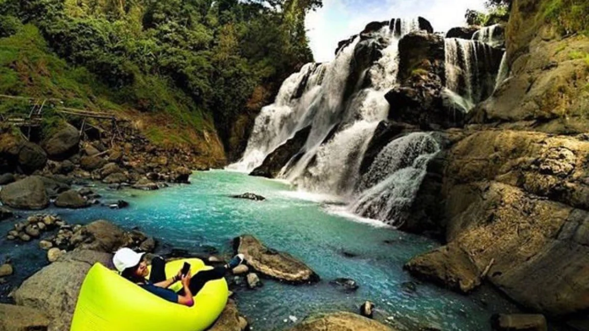 Solusi Pemerataan Ekonomi, Pemda Bakal Kembangkan Industri Pariwisata di Selatan KBB Curug Malela di Kecamatan Rongga, Bandung Barat. Dok Instagram curugmalela.id
