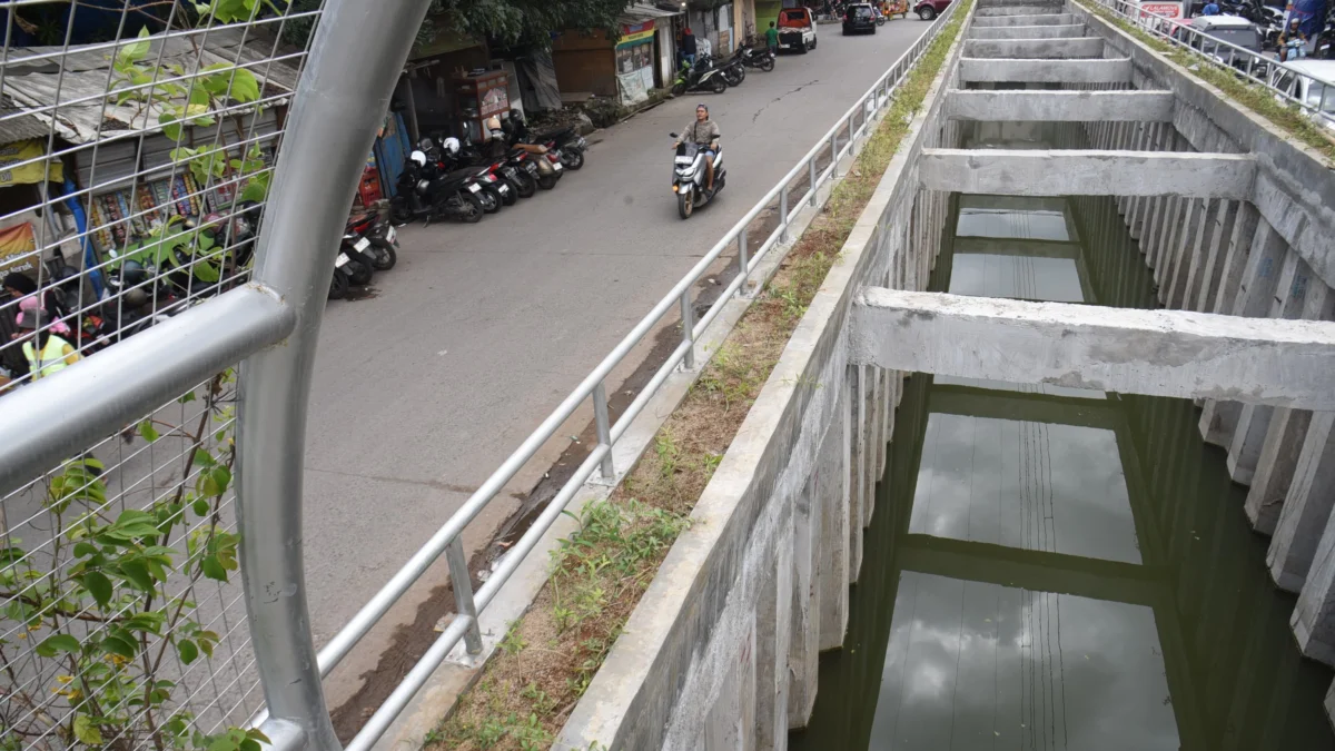 Realisasi Penyelesaian Banjir Bandung Timur Jalan Ditempat? Ilustrasi: Kolam retensi Gedebage. Foto: Dimas Rachmatsyah / Jabar Ekspres