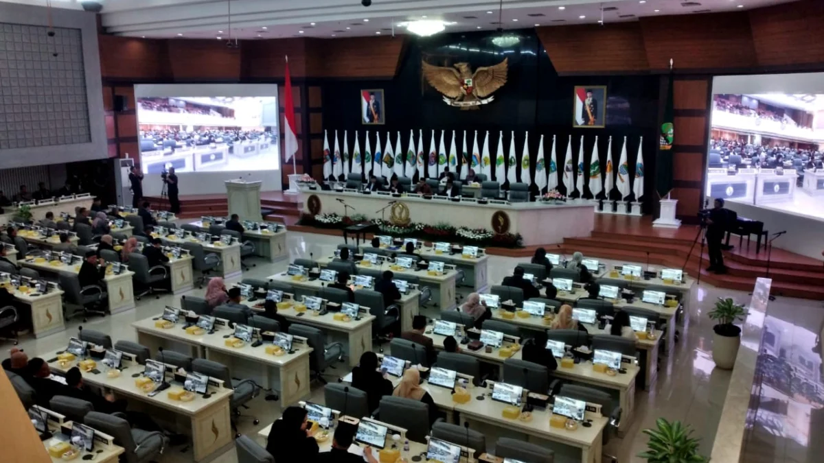 Ilustrasi Paripurna di DPRD Jabar