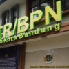 Ilustrasi: Kantor BPN Kota Bandung. Foto: Dimas Rachmatsyah / Jabar Ekspres