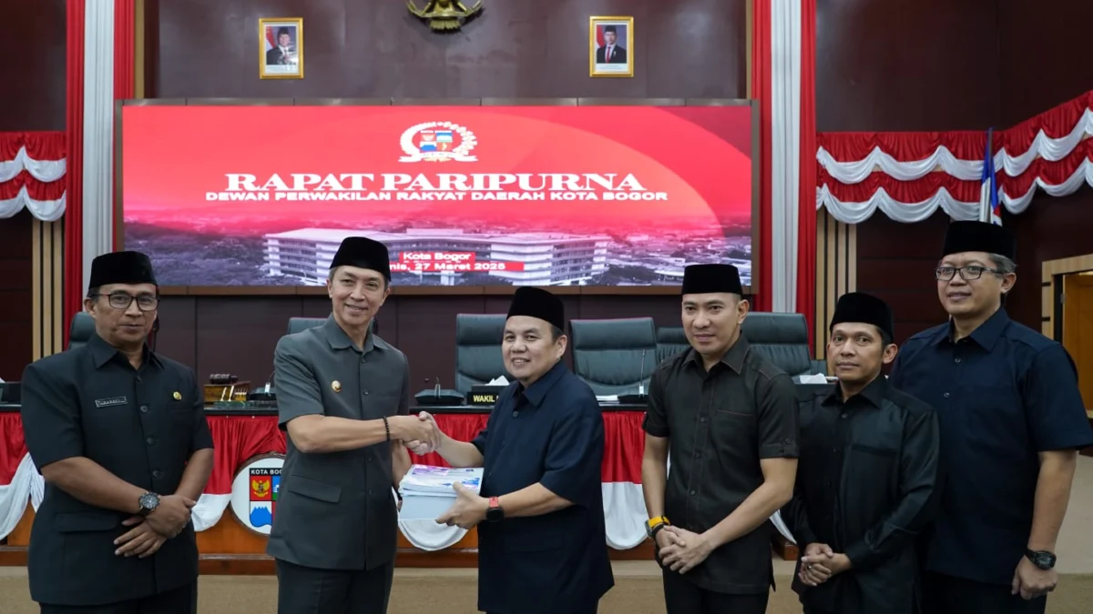 DPRD Kota Bogor Tetapkan Tatib Baru dan Bentuk Empat Pansus. (Foto: Humpro DPRD Kota Bogor)