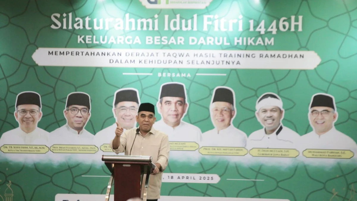 Ini Pesan Ketua MPR Ahmad Muzani pada Acara Silaturahmi dan Halal Bihalal Darul Hikam
