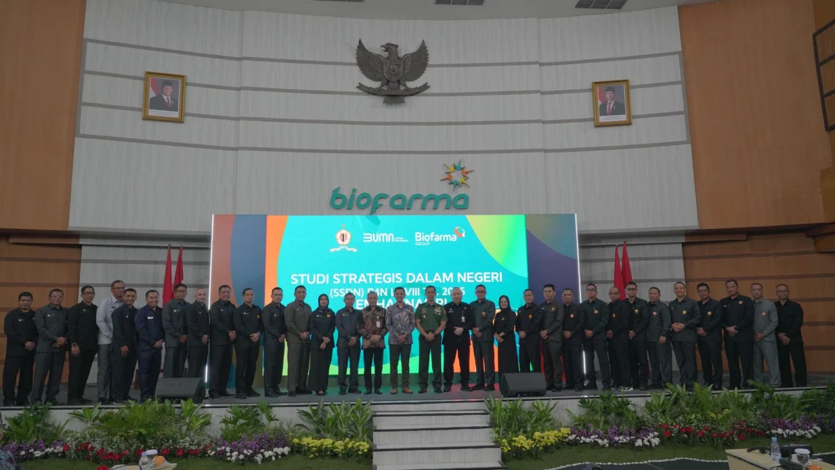 Kunjungan Studi Strategis Dalam Negeri P4N 68 Lemhannas RI ke Bio Farma: Perkuat Sinergi Bidang Kesehatan untuk Ketahanan Nasional