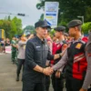 Wali Kota Bogor, Dedie A. Rachim saat memimpin apel pembentukan Satgas Pemberantasan Premanisme. (Foto: Diskominfo Kota Bogor)