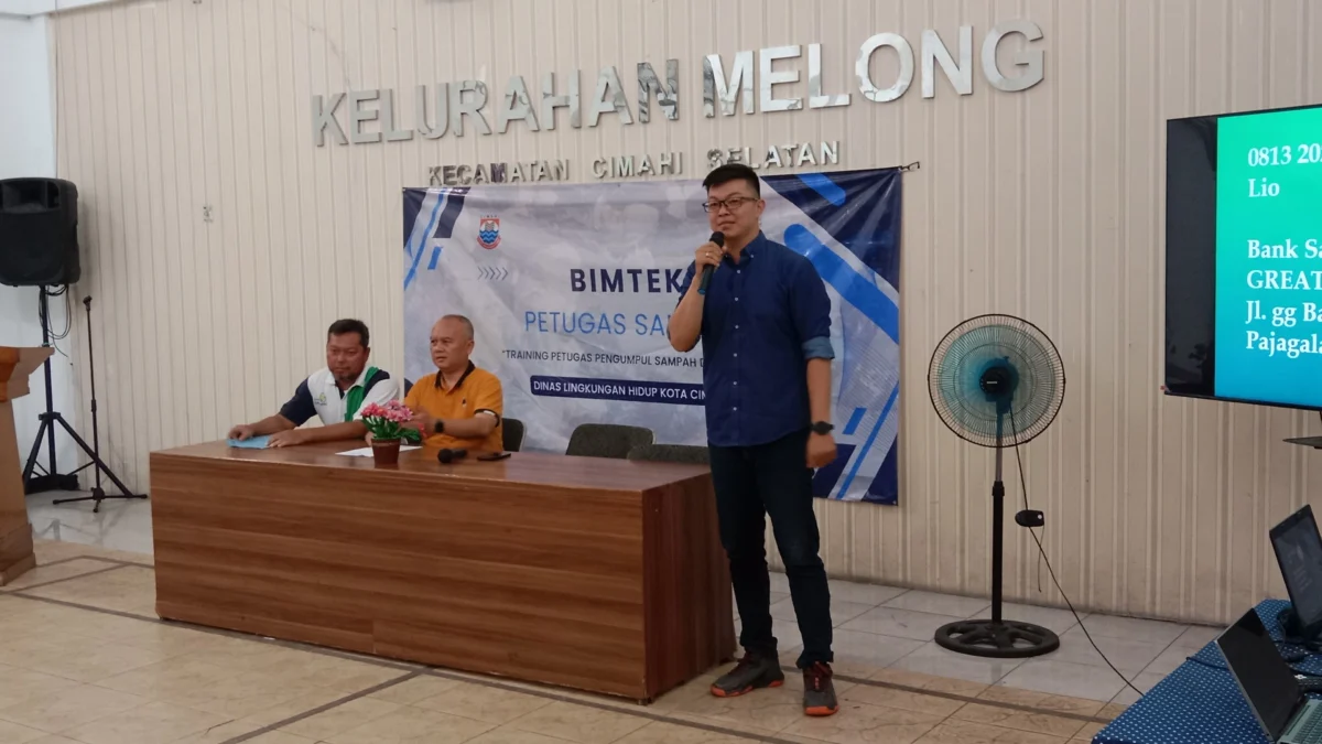 Lionard Sutandi, Pegiat Persampahan / Bank Sumber Daya Sampah Melong 26 Cimahi (Mong)