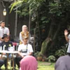 Wali Kota Bandung M.Farhan saat menjnjau Rumah Pengolahan Sampah Mandiri RT 07 RW 03 Cijagra.