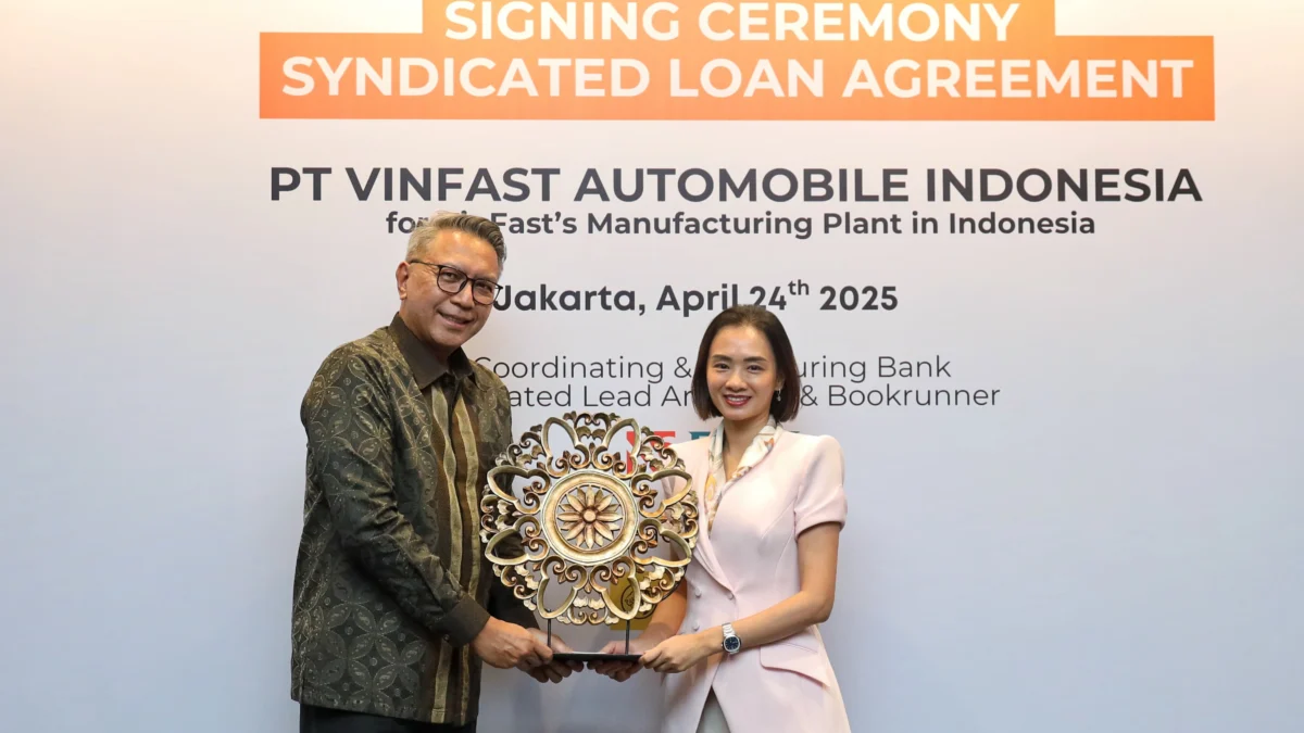 BNI Pimpin Kredit Sindikasi Senilai Rp1,84T untuk Bangun Pabrik Mobil Listrik VinFast di Indonesia