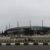 Masjid Raya Pakansari, di Kampung Cikempong, Kelurahan Pakansari, Kecamatan Cibinong, Kabupaten Bogor.