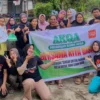 Para member Aplikasi AQKA saat menggelar event