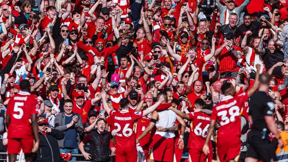 Pesta di Anfield! Liverpool Resmi Juara Liga Inggris Liverpool Juara Liga Inggris/Instagram liverpoo;l/