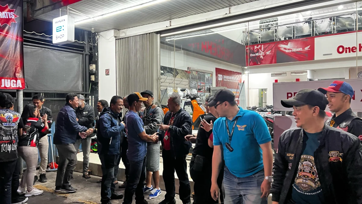 Kopdar dan Halal Bihalal Keluarga Besar Ikatan Motor Honda Bandung