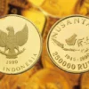 Uang Koin Emas Rupiah Langka