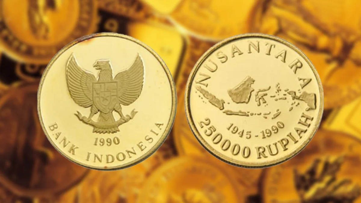 Uang Koin Emas Rupiah Langka Paling Worth It untuk Dijual Atau Dikoleksi Uang Koin Emas Rupiah Langka