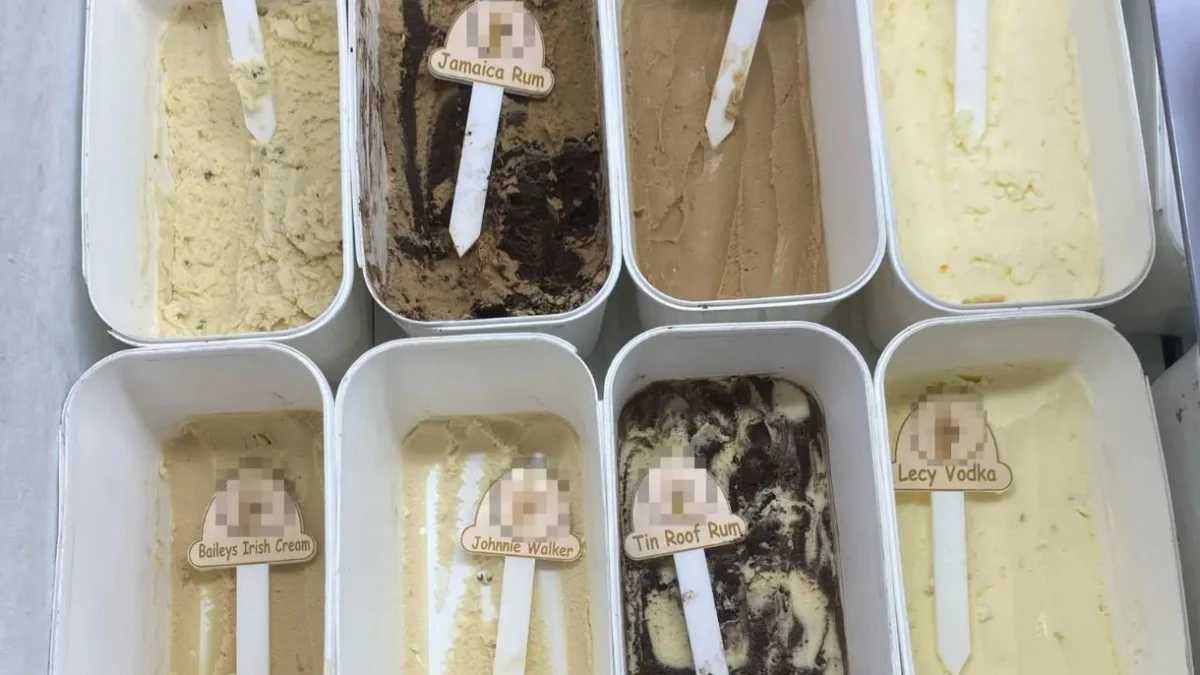 Geger Es Krim Beralkohol di Surabaya, Lapak Disegel Satpol PP