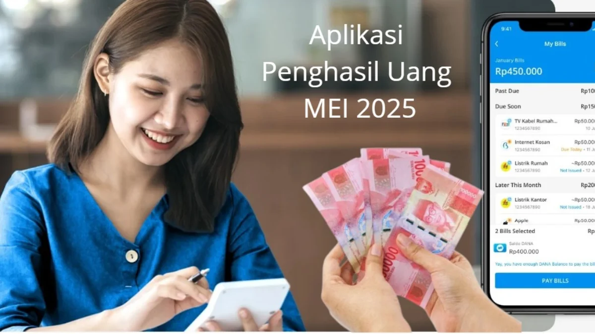 Aplikasi Penghasil Uang Tercepat Mei 2025, Cair Langsung Hitungan Detik Aplikasi Penghasil uang paling cepat saat ini.