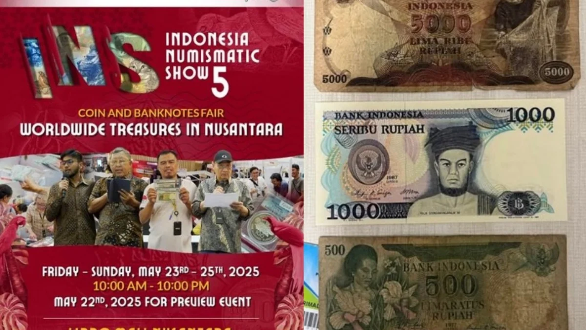 Peluang jual uang kuno dengan harga tinggi di INS 5 Jakarta.