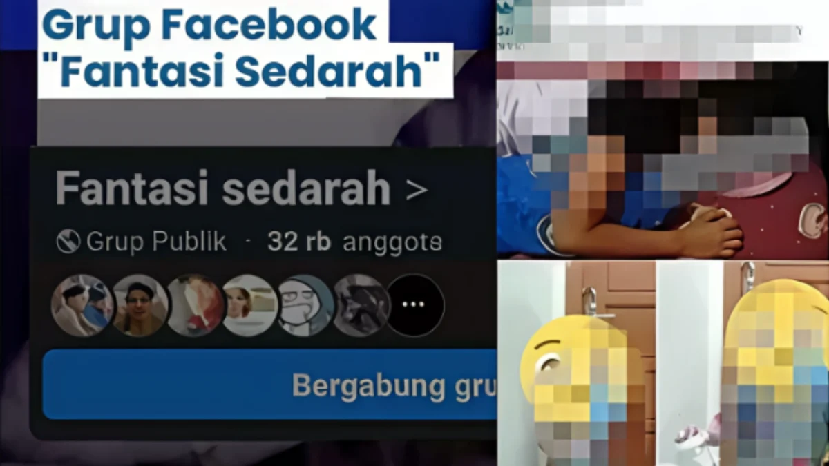 Viral Grup Facebook “Fantasi Sedarah” Rp50.000 Untuk 20 Video, Benarkah 30.000 Akun Terlibat?