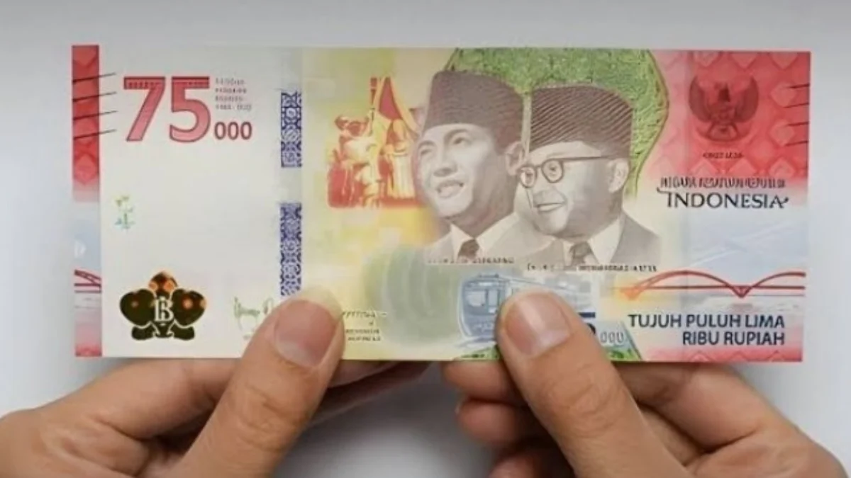 Uang kuno langka Rp75.000 yang bisa mencapai harga fantastis. (freepik)