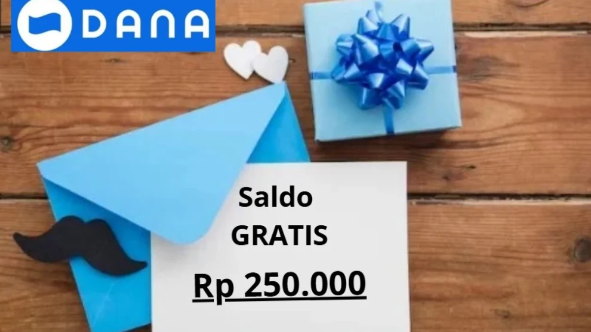 Saldo DANA Gratis dari Kejutan Amplop Digital berhadiah.